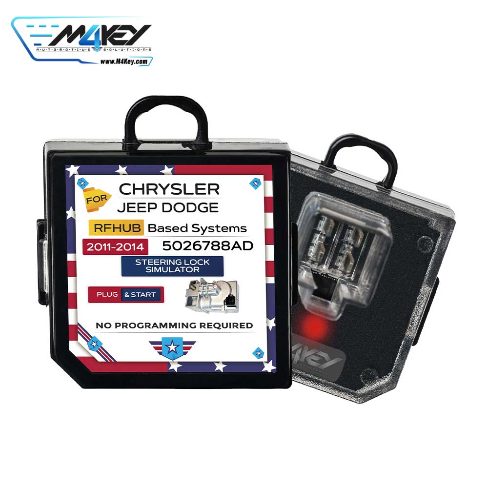 M4KEY M4-1000 - ESL / ELV Steering Lock Emulator for Chrysler/Jeep/Grand Cherokee/Dodge 2011-2013