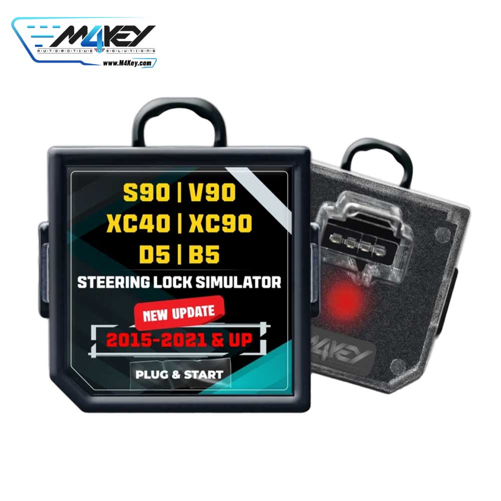 M4KEY M4-1312 - ESL / ELV Steering Lock Emulator for Volvo S90/V90/XC90/XC40