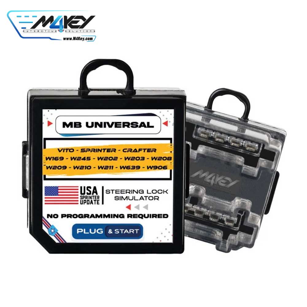 M4KEY M4-7777 - ELV / ESL Steering Lock Emulator for MB Universal Crafter