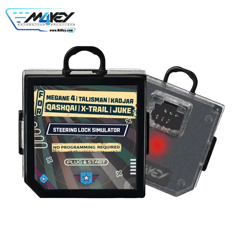 M4KEY M4-9000 - ESL / ELV Steering Lock Emulator for Renault Talisman Megane-4