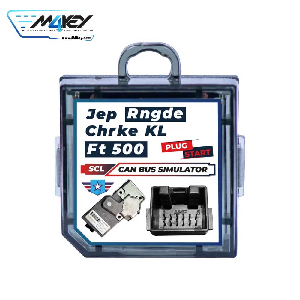 M4KEY M4-9999 - ESL / ELV Steering Lock Emulator for Jeep Renegade