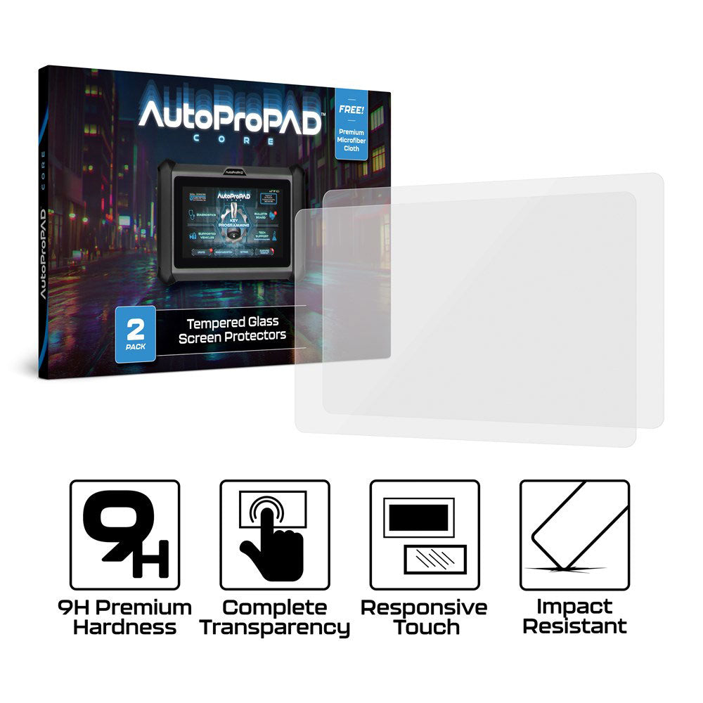 Magnus AutoProPAD Core Tempered Glass Screen Protectors - 2 Pack