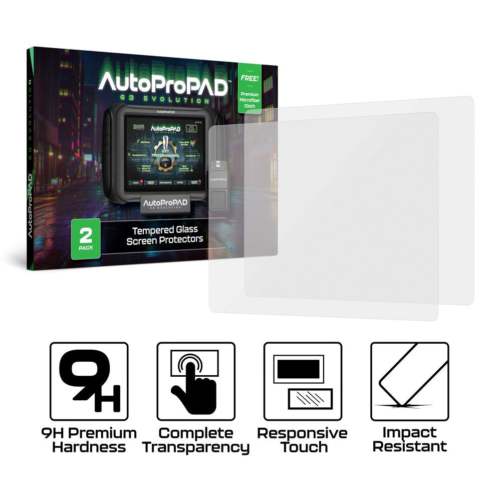 Magnus AutoProPAD G3 Evolution Tempered Glass Screen Protectors - 2 Pack