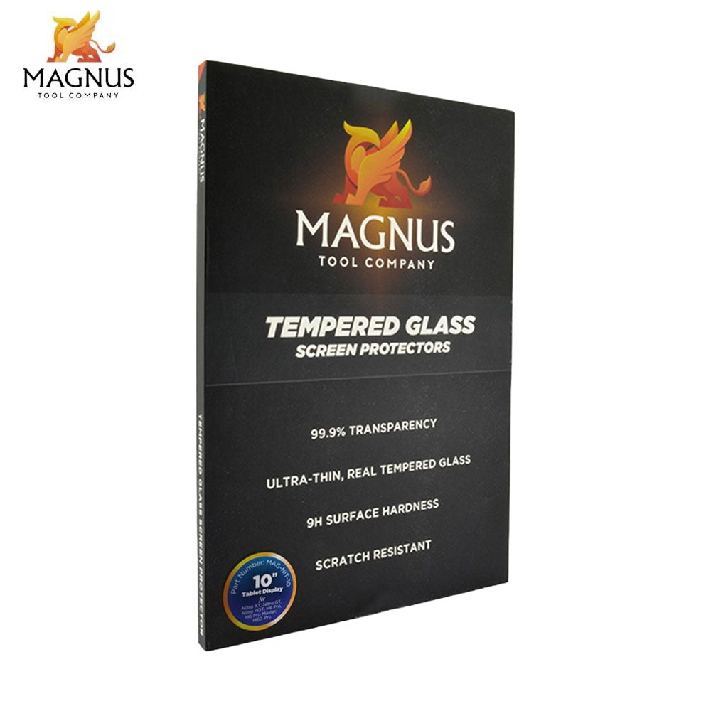 Magnus 10 Tempered Glass Screen Protector for AutoProPAD G2 TURBO (Pack of 2)