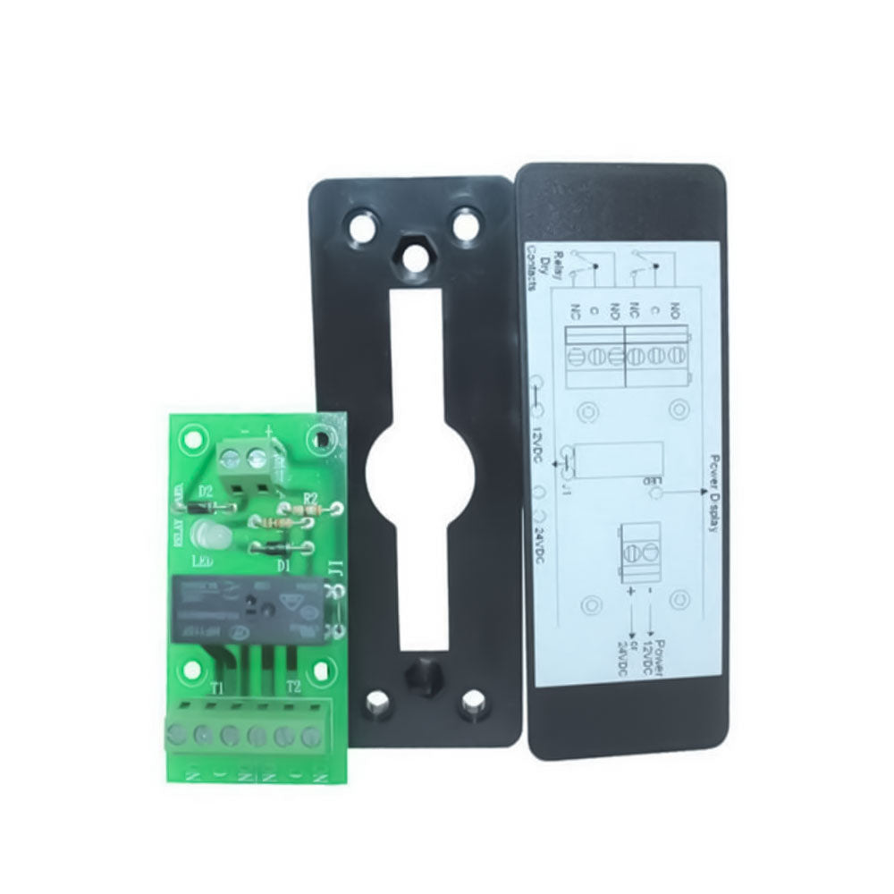 MDY - ACRL2 - Transistor Relay Driver Circuit with LED Indicator and Connector on High Quality Fr4 PCB