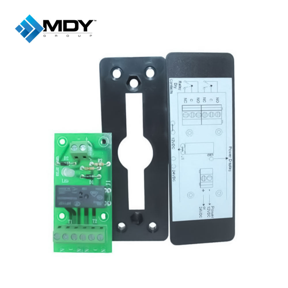 MDY - ACRL2 - Transistor Relay Driver Circuit with LED Indicator and Connector on High Quality Fr4 PCB