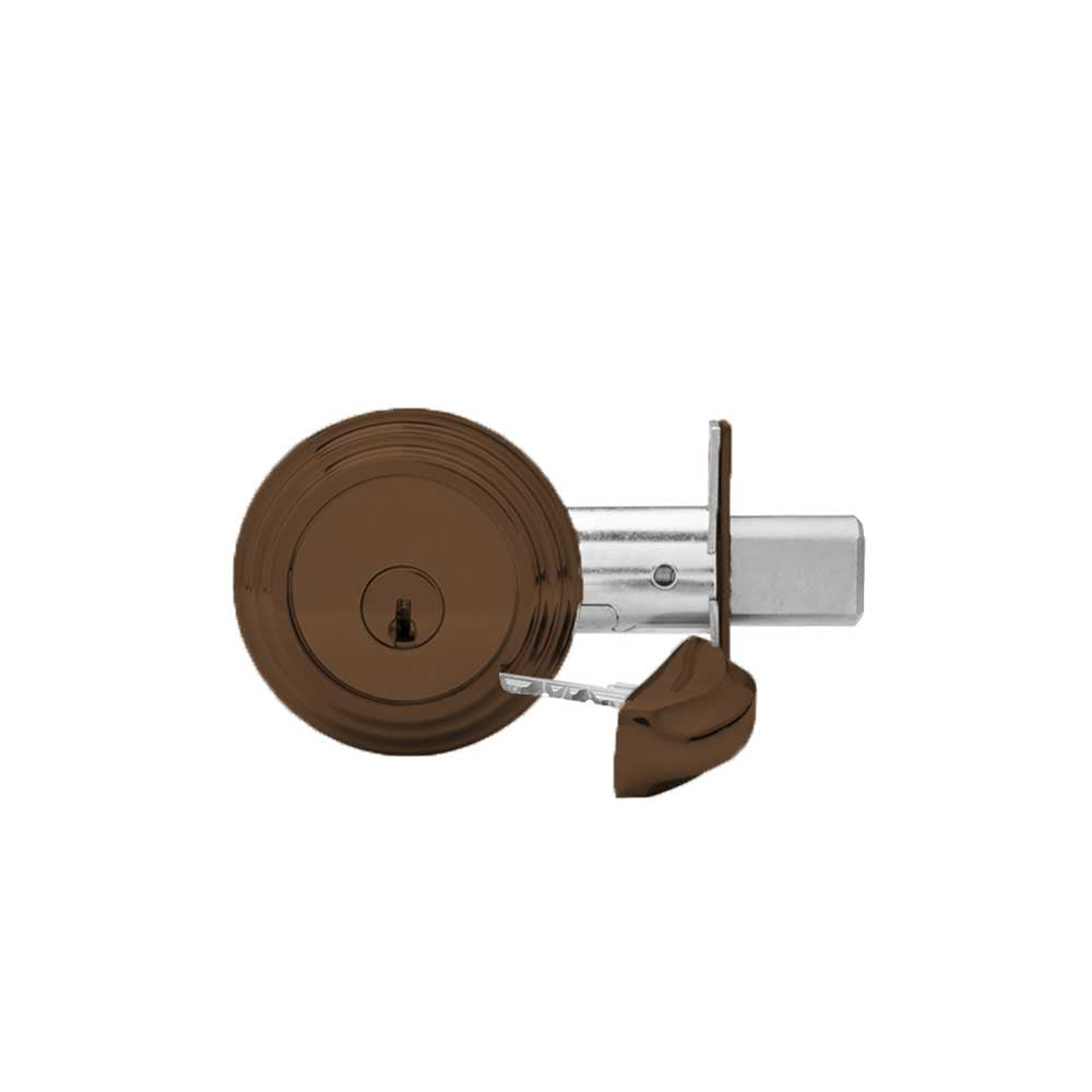Medeco - 11R534T-13-DLT - Maxum Residential Deadbolt with 5 Pin DL Keyway Captive Cylinder and 2-3/4 Backset - M3 - 13 (Oil Rubbed Bronze)