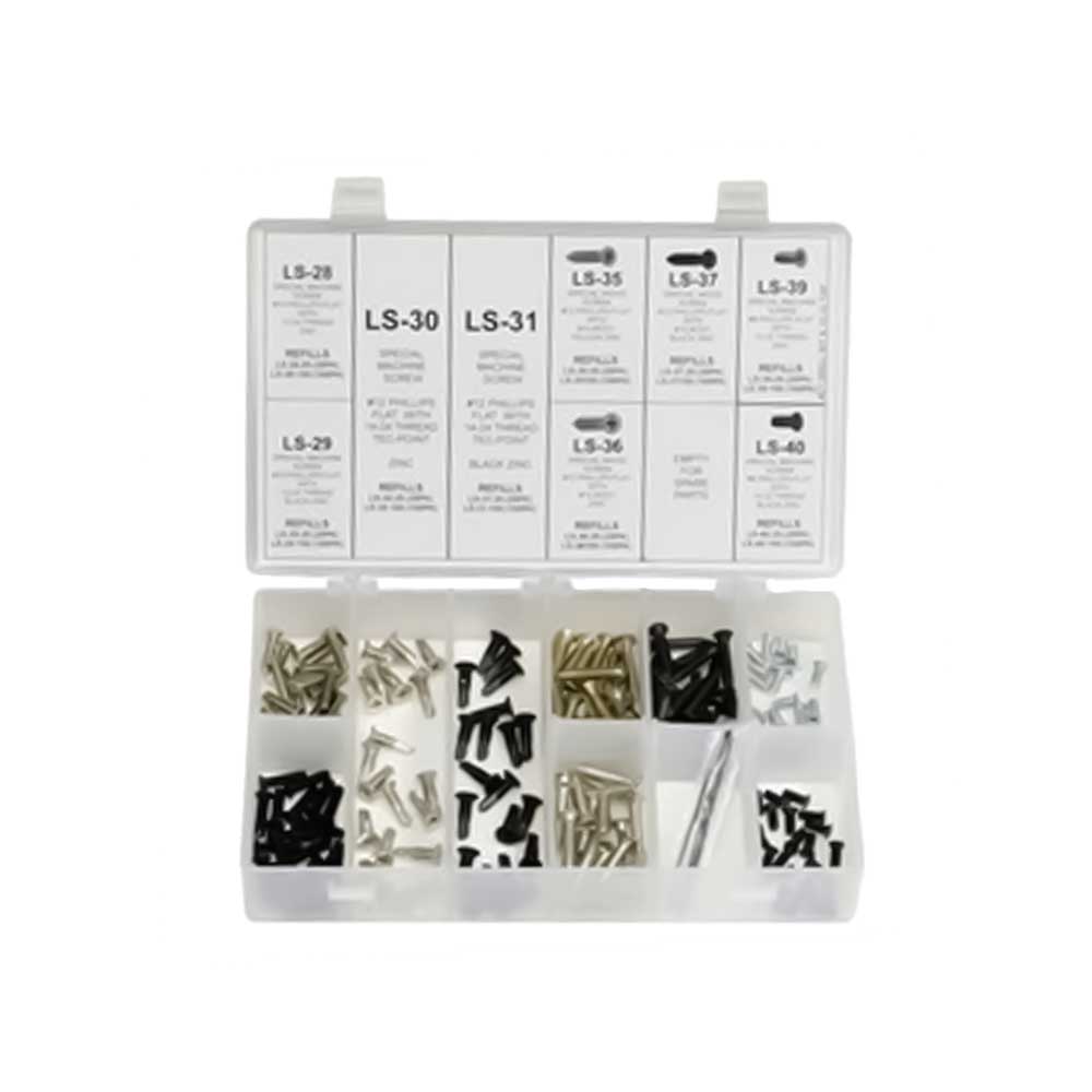 Major Mfg - LSA-3 - Locksmith Screw Assortment Kit - Oversize Repair Screws