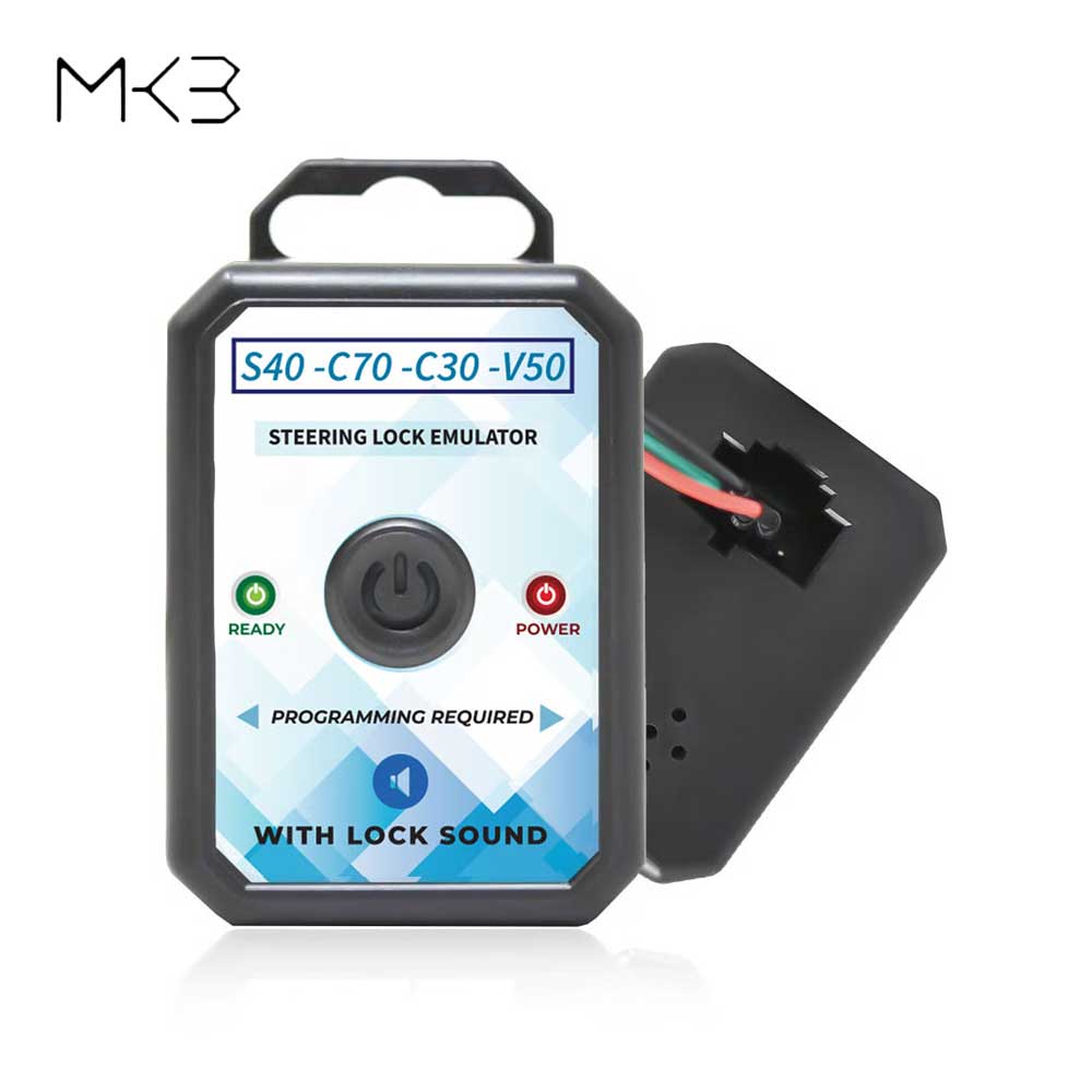 MK3 Volvo Emulator - S40 - C70 - C30 - V50 Steering Lock Emulator Simulator with Lock Sound