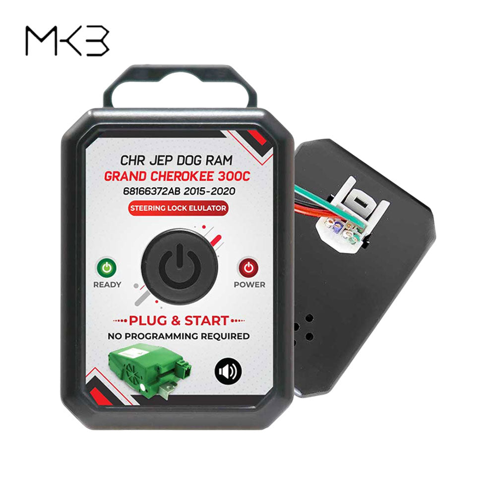 MK3 Jeep Grand Cherokee Chrysler 2015-2021 Steering Lock Emulator with Lock Sound