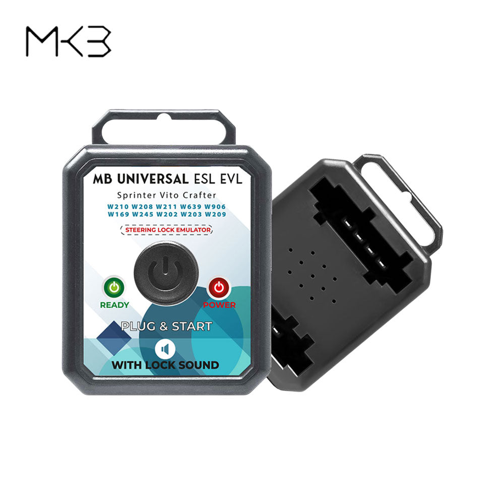 MK3 Mercedes Benz ESL ELV - VW Crafter Sprinter Universal Steering Lock Emulator with Lock Sound
