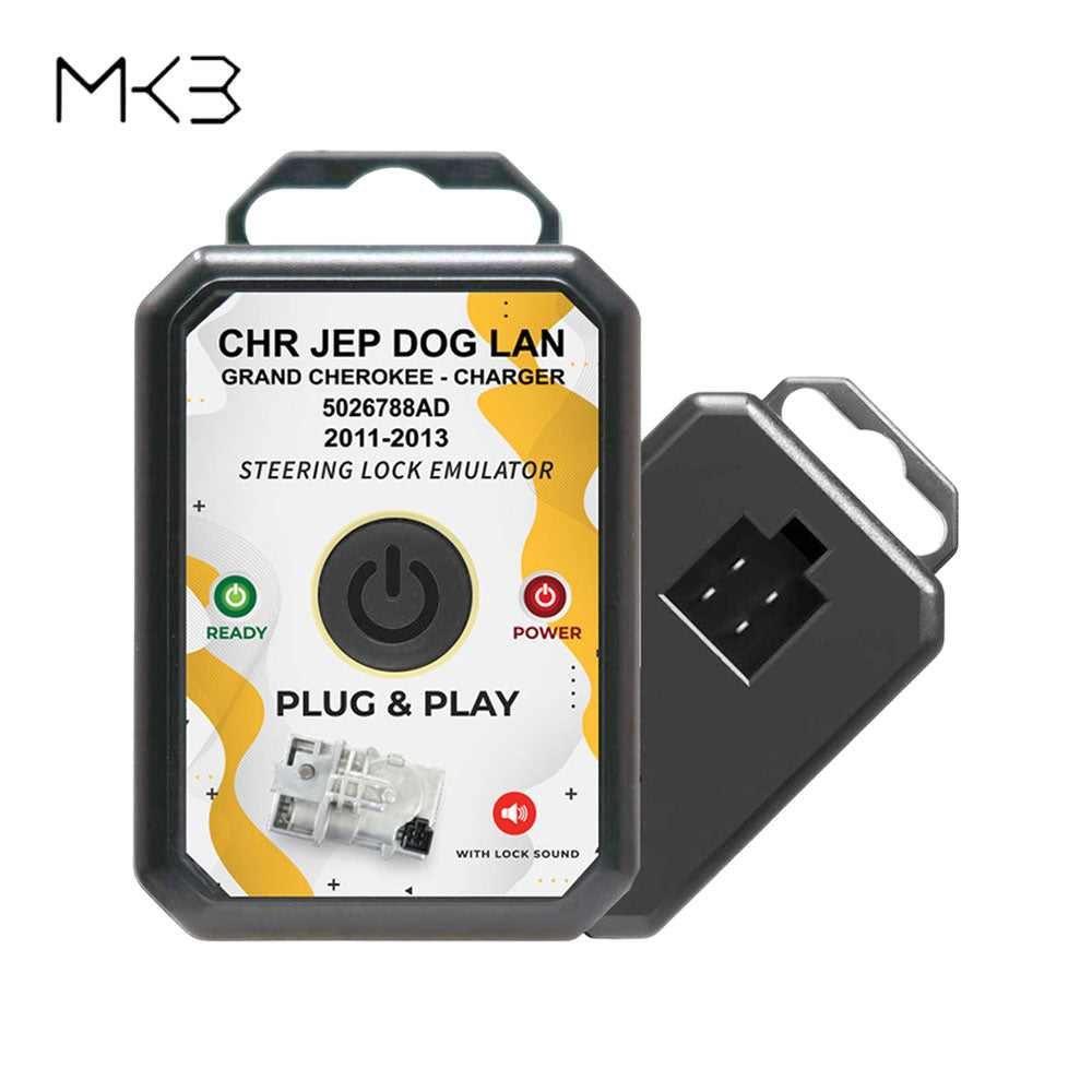 MK3 Jeep Grand Cherokee Chrysler Dodge 2011-2013 Steering Lock Emulator Simulator