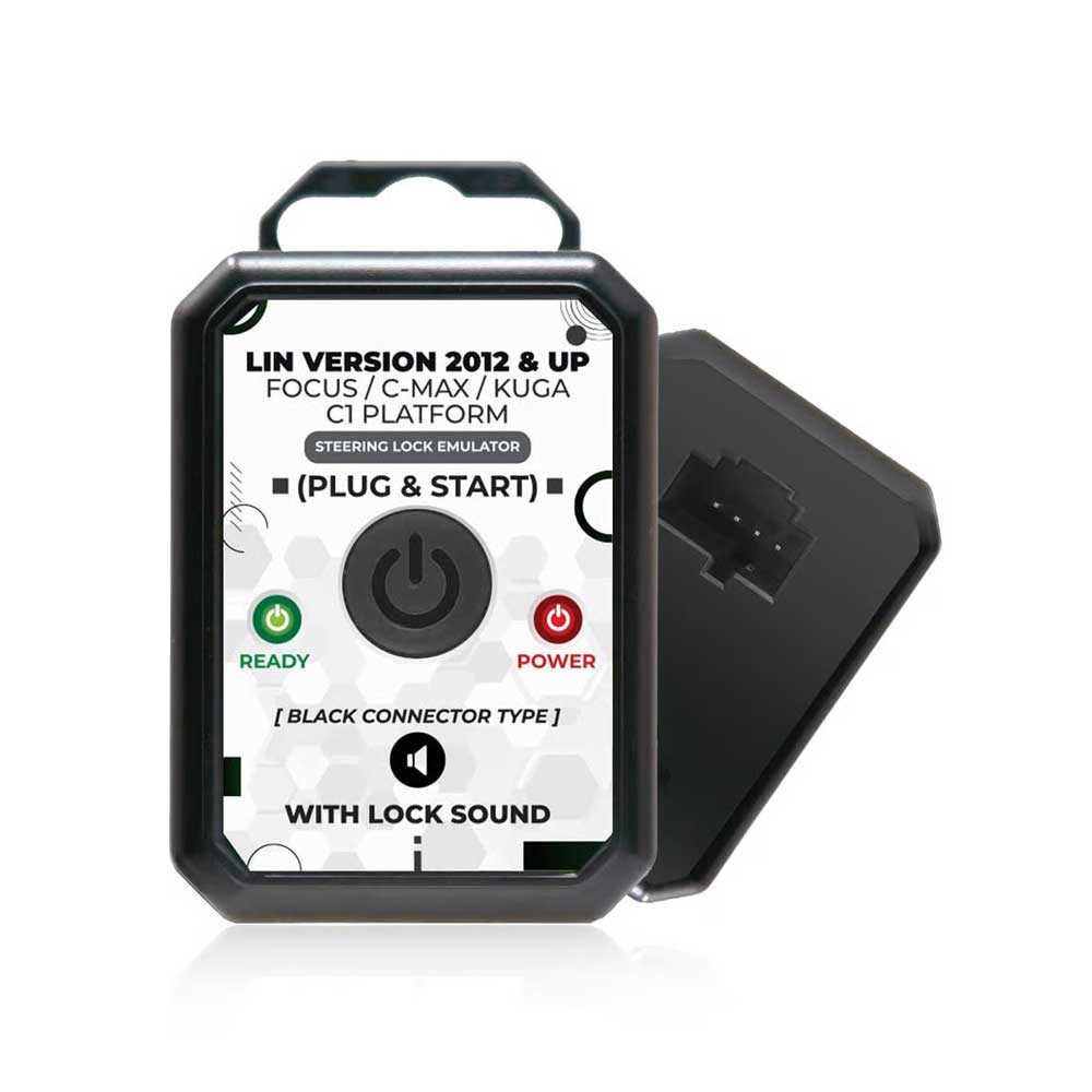 MK3 Ford Emulator - Focus Emulator C-Max Kuga C1 Platform 2012 & UP Steering Lock Simulator Emulator with Lock Sound