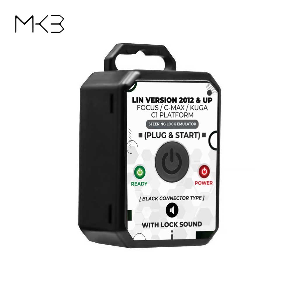 MK3 Ford Emulator - Focus Emulator C-Max Kuga C1 Platform 2012 & UP Steering Lock Simulator Emulator with Lock Sound