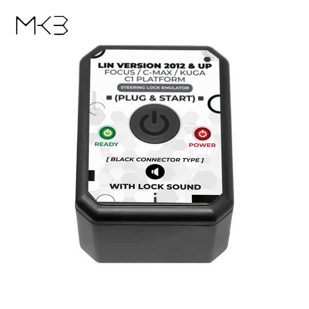 MK3 Ford Emulator - Focus Emulator C-Max Kuga C1 Platform 2012 & UP Steering Lock Simulator Emulator with Lock Sound