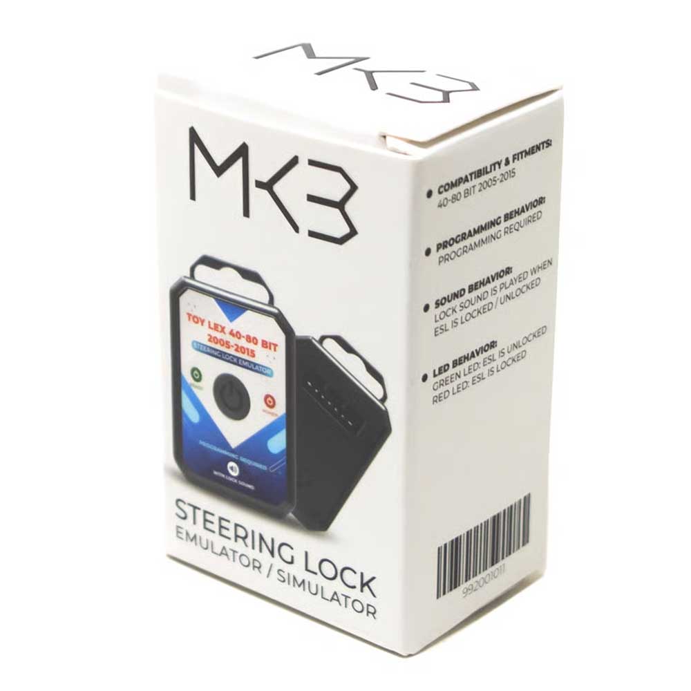 MK3 Toyota Lexus 40-80 BIT 2005-2019 Steering Lock Emulator with Lock Sound