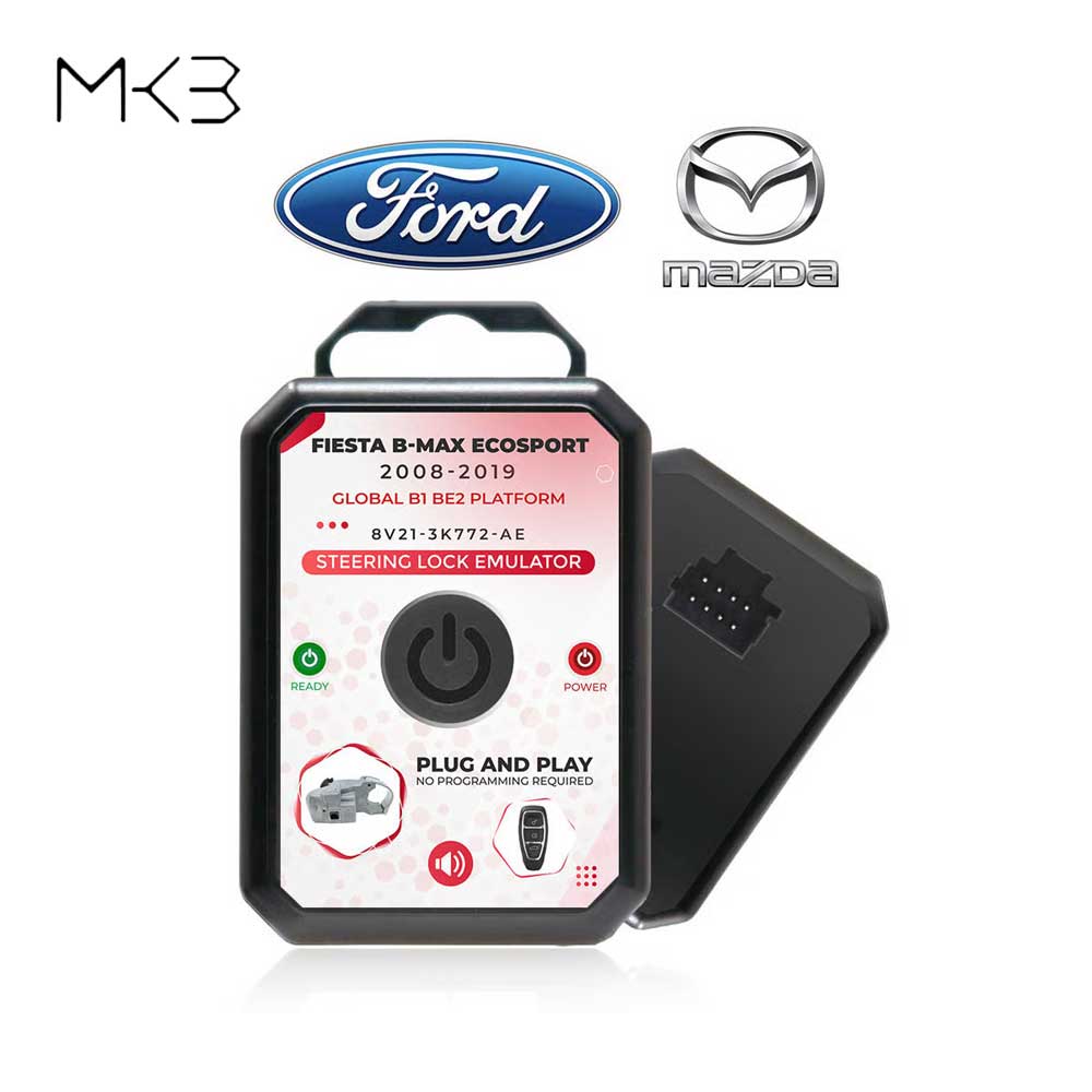 MK3 Ford Fiesta B-MAX EcoSport - Mazda 6 Global B1 BE2 Platform Steering Lock Emulator Simulator