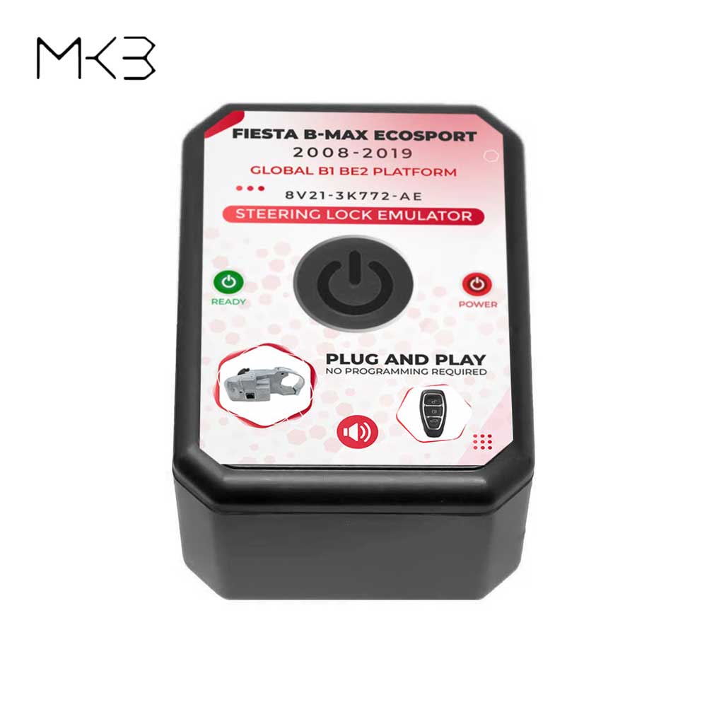 MK3 Ford Fiesta B-MAX EcoSport - Mazda 6 Global B1 BE2 Platform Steering Lock Emulator Simulator