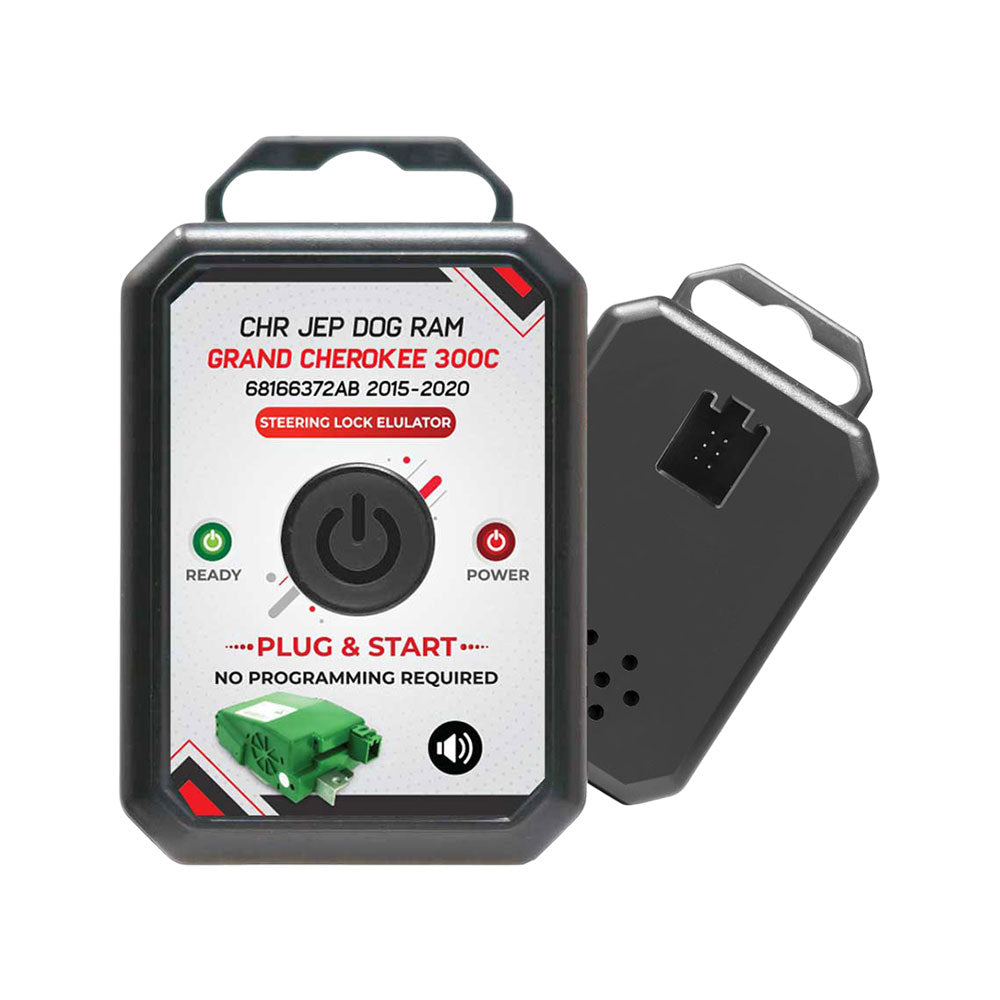 MK3 Jeep Grand Cherokee 2015-2020 Steering Lock Emulator Simulator with Lock Sound and Original Connector