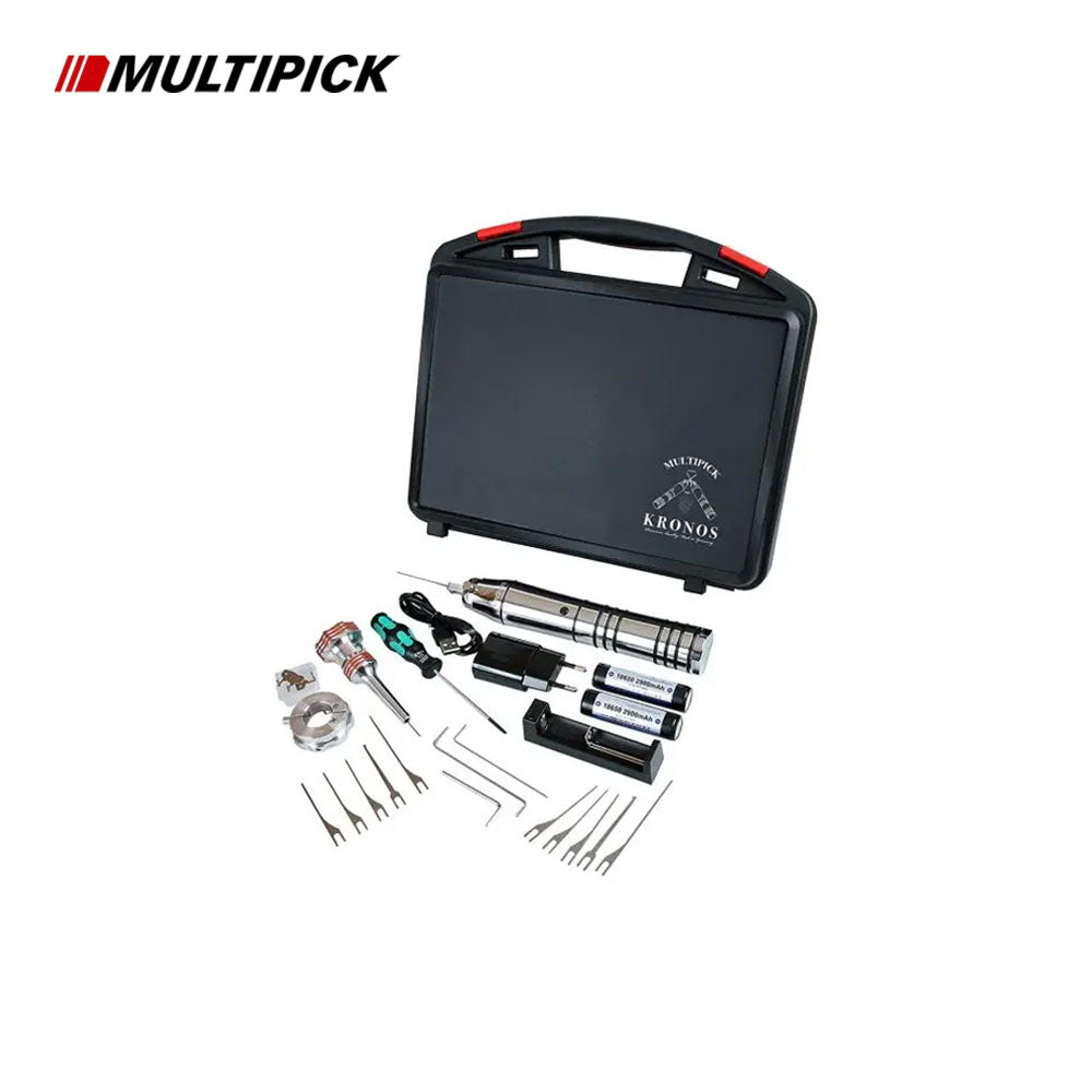 Multipick - 12600 - Kronos Complete Electric Lock Pick Set