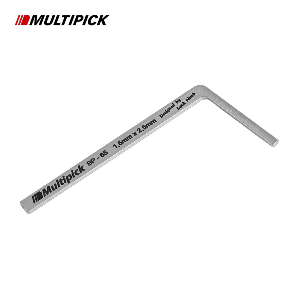 Multipick - MP3BMS-SET-2 - ELITE Lock Noob Dimple Lock Tensioner Set (6 Pcs)