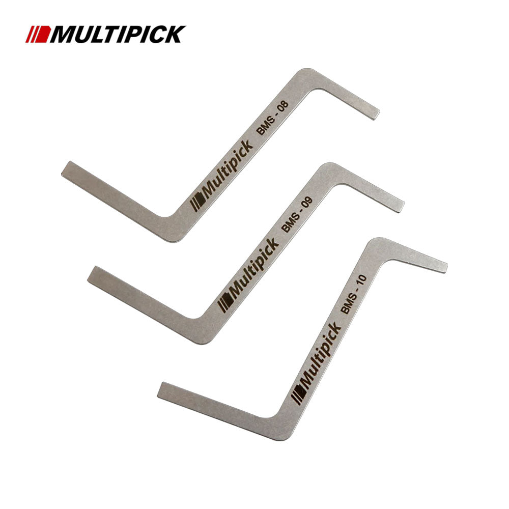 Multipick - MP3BMS-SET - Dimple Pin Tension Wrench Set (3 Pcs)