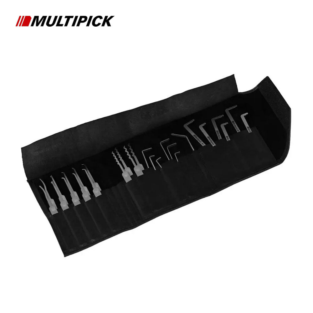 Multipick - MP3PNS19 - ELITE Medium Lock Pick Set - 0.4 + 0.6 mm (27 Pcs)