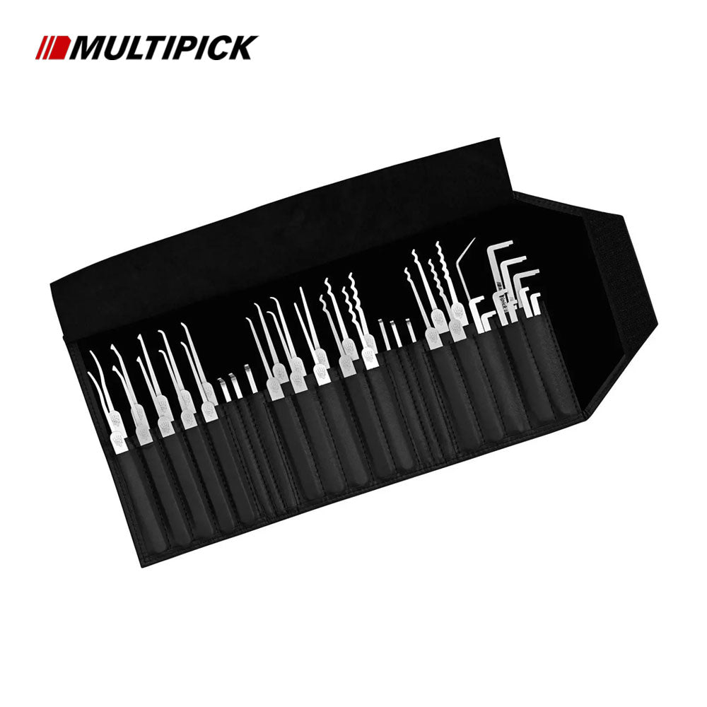 Multipick - MP3PNS20 - ELITE Advanced Lock Pick Set - 0.4 + 0.6 mm (40 Pcs)