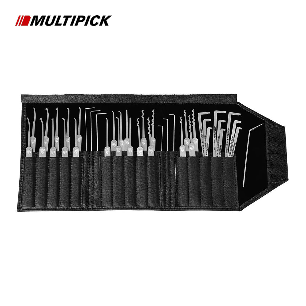 Multipick - MP3PNS20 - ELITE Advanced Lock Pick Set - 0.4 + 0.6 mm (40 Pcs)
