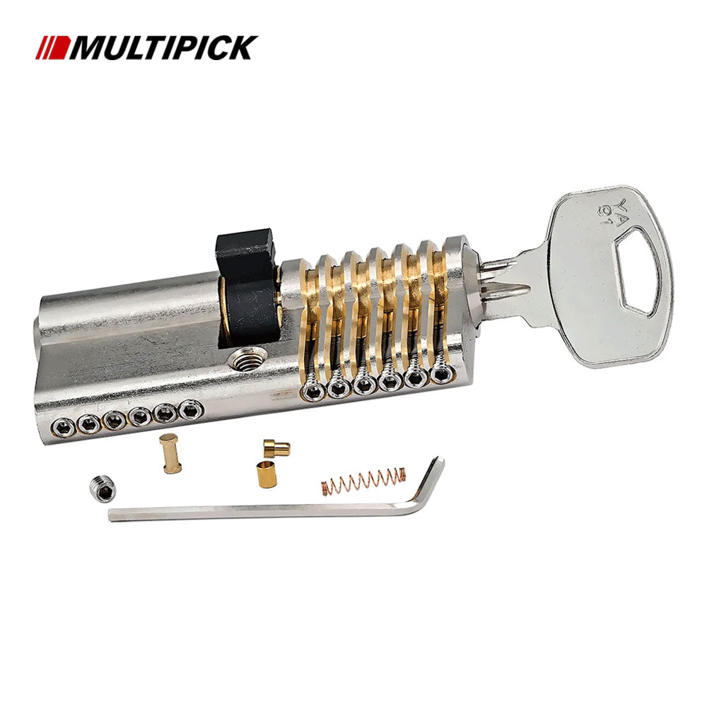 Multipick - TCSS6-SET - Advanced Euro Profile Training Lock Set - 6 Pin