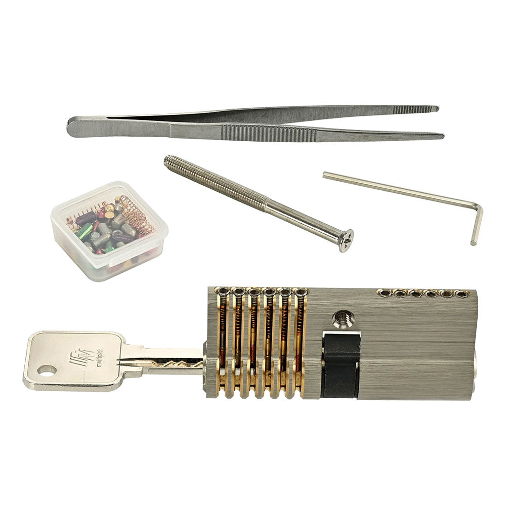 Multipick - TCSSB-SET - Dimple Practice Lock Set - 6 Pin
