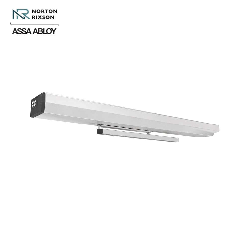 Norton - 6312 - Universal Low Energy Electromechanical Door Operator Pull Side Surface Mounting and Slide Track Arm - Non-handed - 689 (Aluminum Painted)