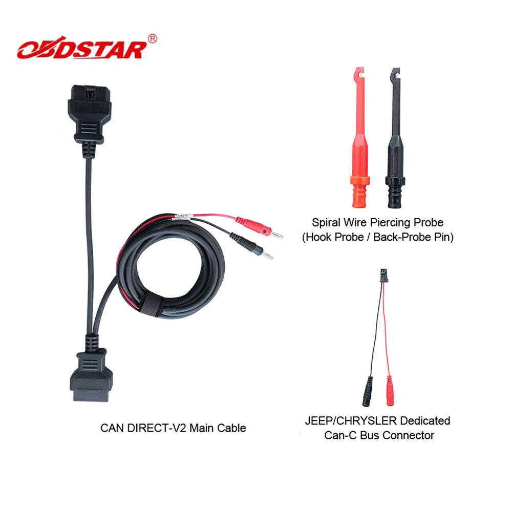 OBDSTAR CAN Direct-V2 CAN Bus Gateway Bypass and Proximity Key Programming Tool