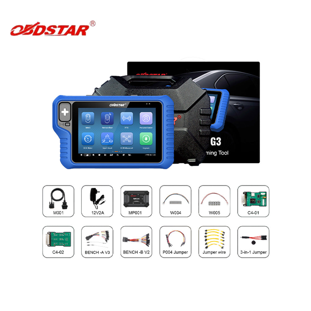 OBDSTAR Key Master G3 USA FULL Key Programmer with Full License IMMO, Airbag Reset, ECU Clone, Odometer Calibration Test Platform