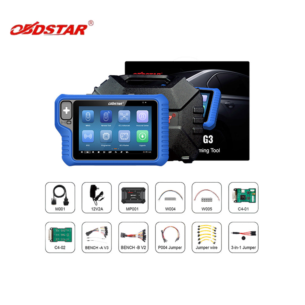 OBDSTAR Key Master G3 USA PRO Key Programmer with License IMMO (Car) and ECU Flasher