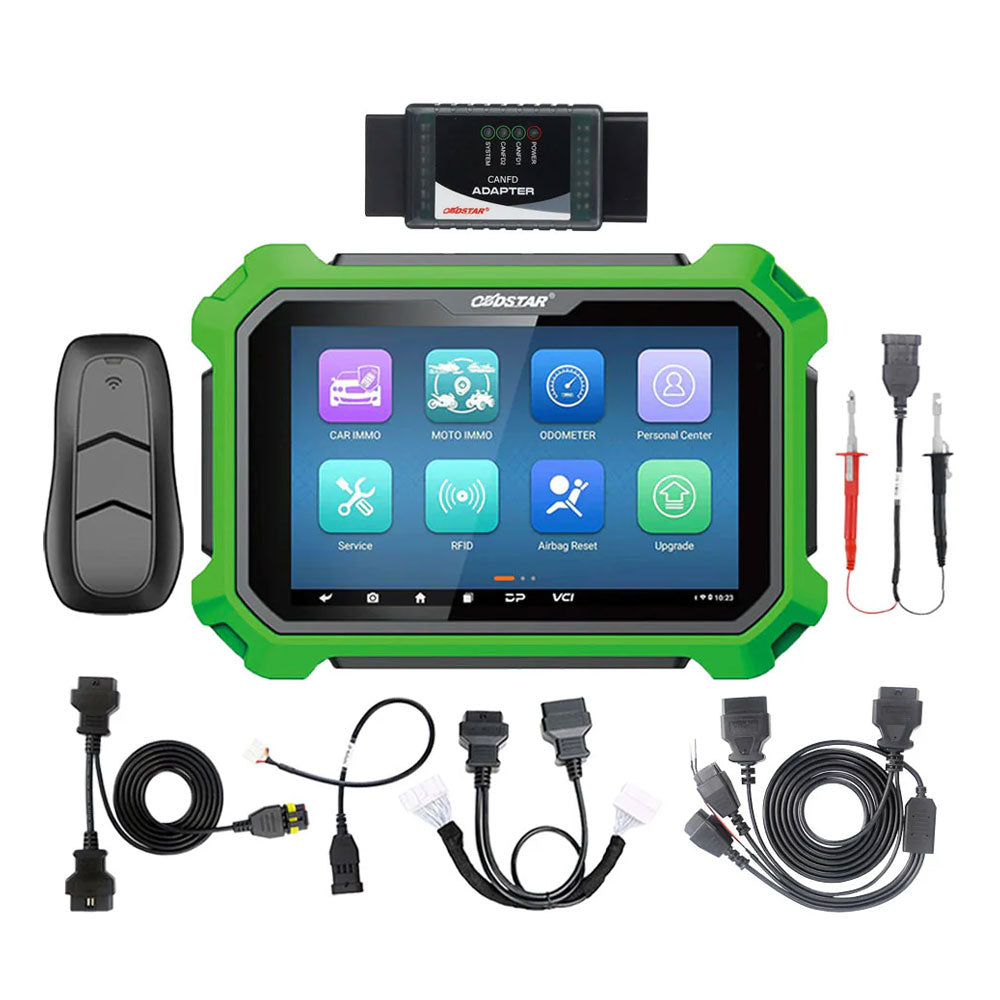 OBDSTAR Key Master DP Plus Package A including 2 Year Software Update with Code Key Simulator, CANFD Adapter and Cables Package Bundle (Discontinued)