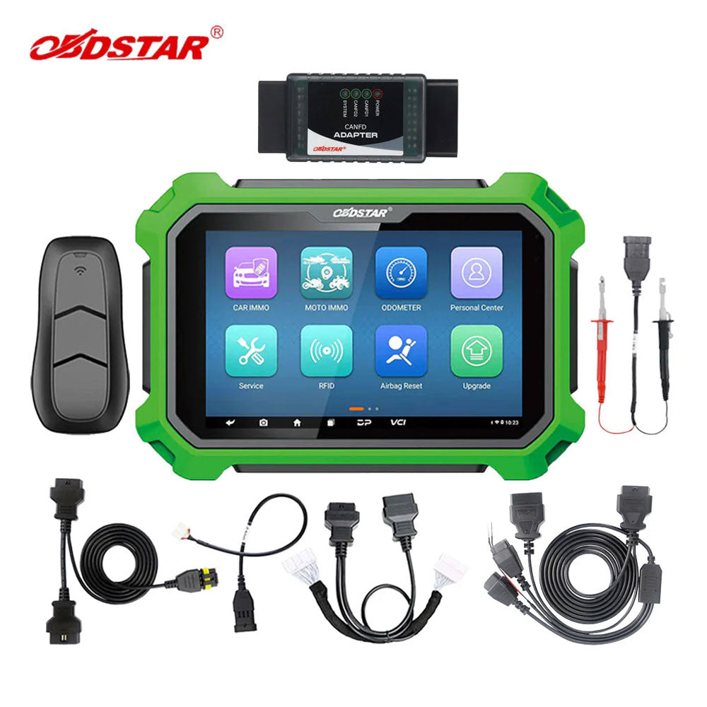 OBDSTAR Key Master DP Plus Package A including 2 Year Software Update with Code Key Simulator, CANFD Adapter and Cables Package Bundle (Discontinued)