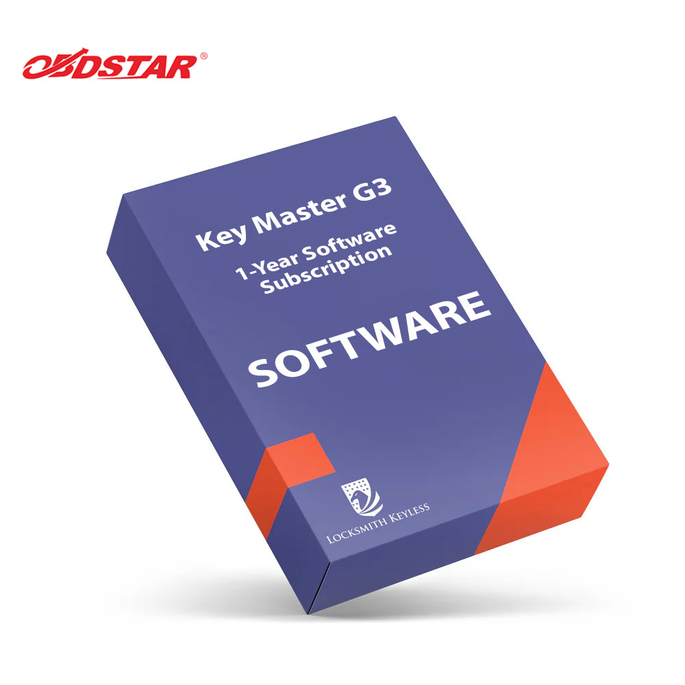 OBDSTAR 1-Year Software Subscription for Key Master G3