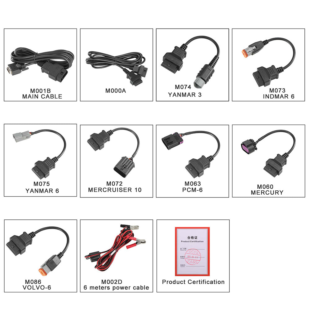 OBDSTAR MarineMaster C+D Version Marine Diagnostic Tool for Inboard and Generator