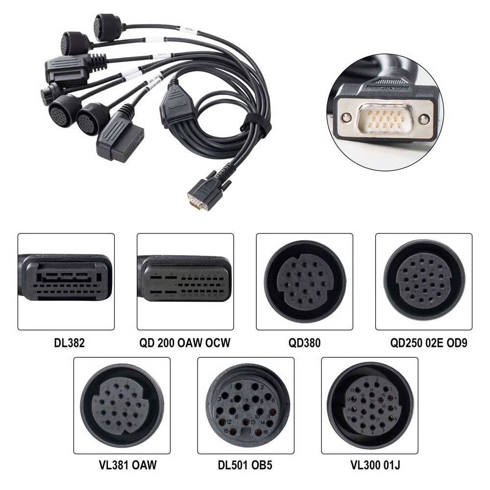 OBDSTAR VW 7-in-1 TCM Kit Support ECU Clone Read/Write MAP for DC706 and Other Tools