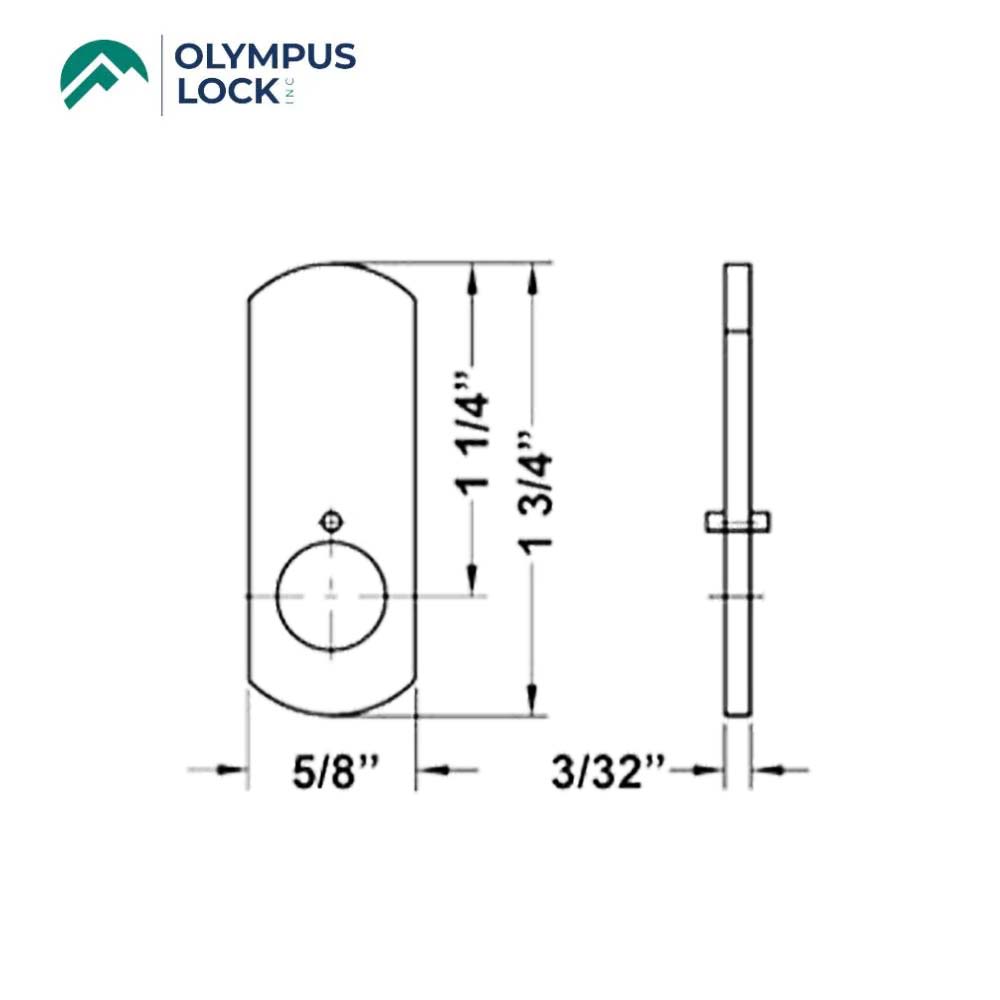 OLYMPUS LOCK - DCNP-100-SC - Straight Cam