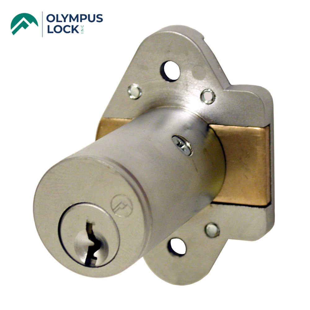 OLYMPUS LOCK - N078L - Cabinet Door Deadbolt Lock - N Series National - Left Hand
