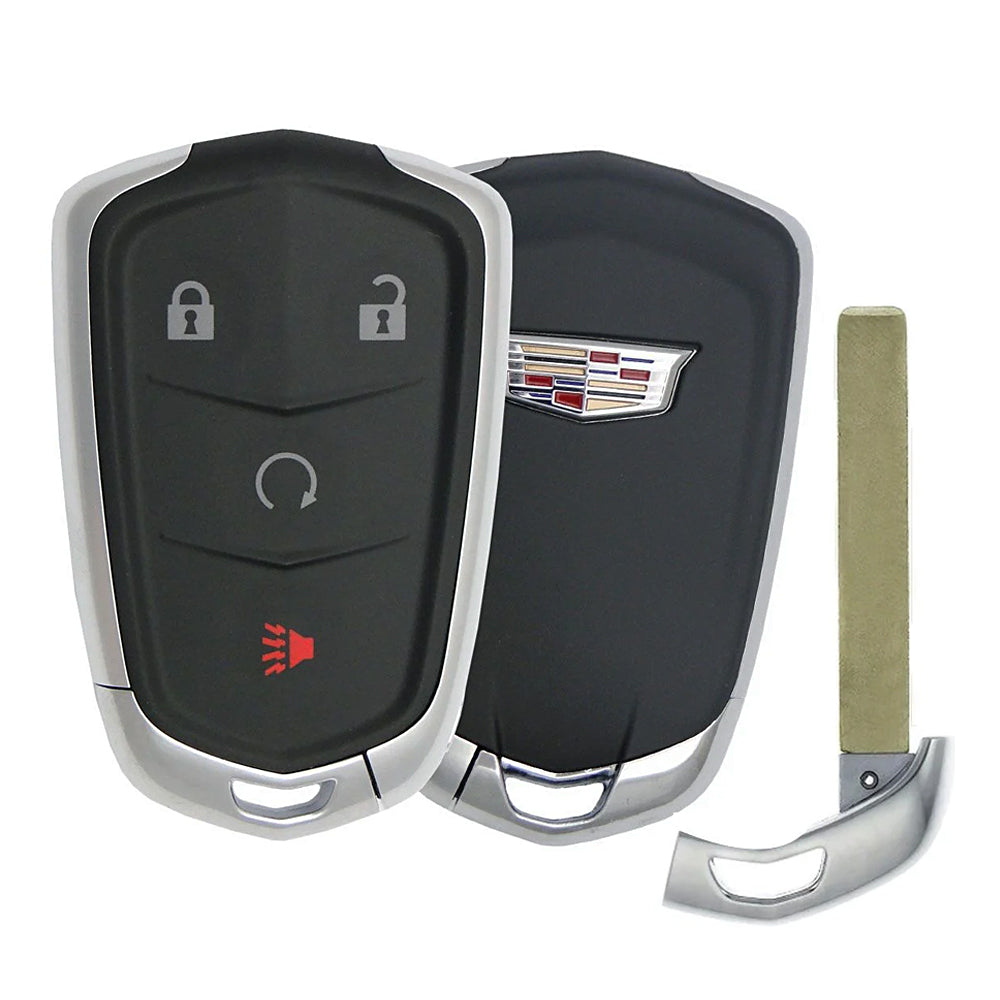 2019 - 2021 Cadillac XT4 Smart Key 4B Fob W/ Remote Start FCC# HYQ2ES - 13544051