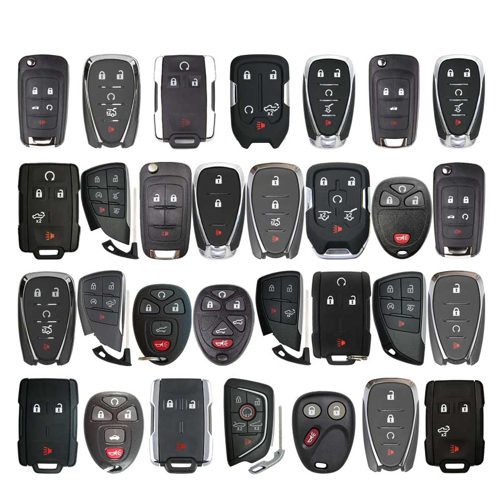 AKS KEYS Aftermarket 30 Chevrolet Keys Bundle