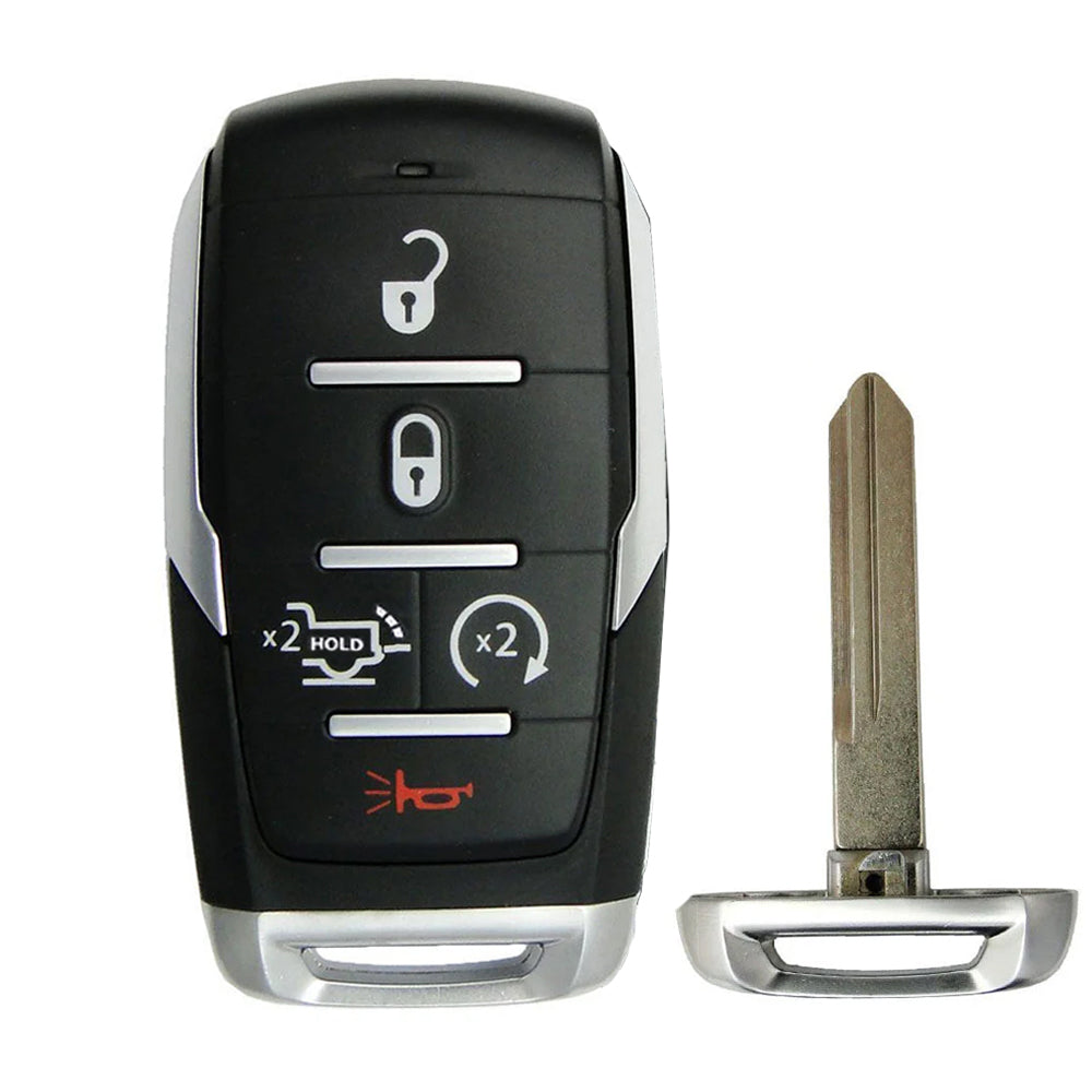 2025 RAM 1500 Smart Key 5B FCC# OHT-4882056 - Silver Sides - 68523814AA