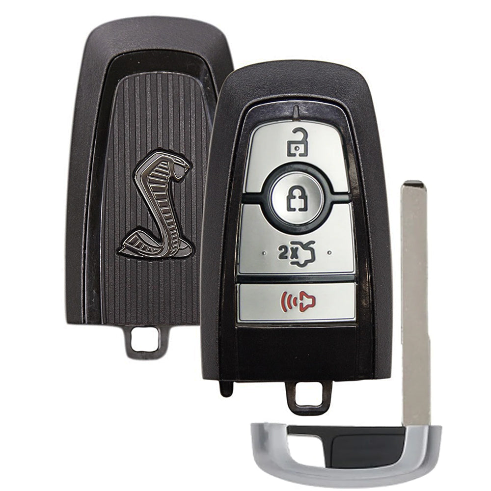 2018 Ford Mustang Cobra Smart Key 4B W/ Trunk Fob FCC# M3N-A2C931423 - 164-R8187 - OEM New