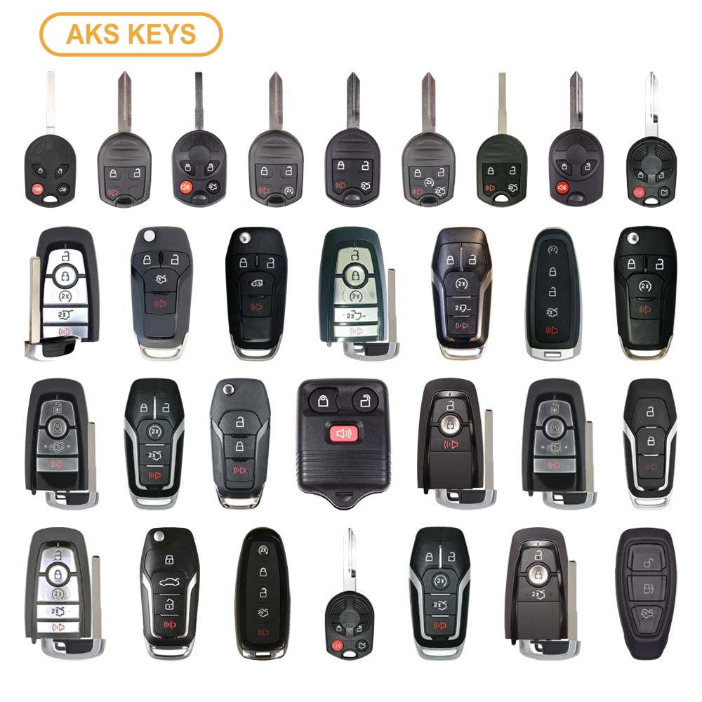 AKS KEYS Aftermarket 30 Ford Keys Bundle