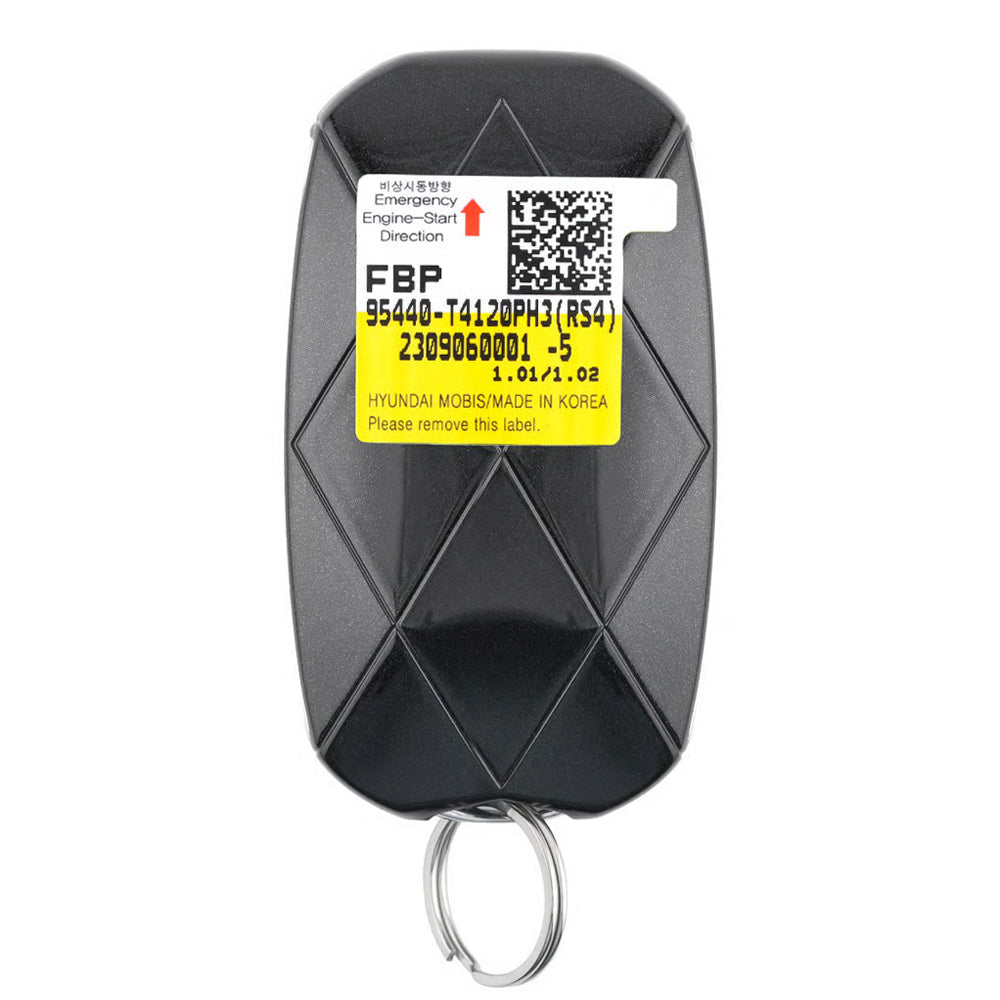 2024 Genesis G90 Smart Key 7B Fob FCC# TQ8-FOB-4F53U - 95440-T4120-PH3 (Black) - OEM New