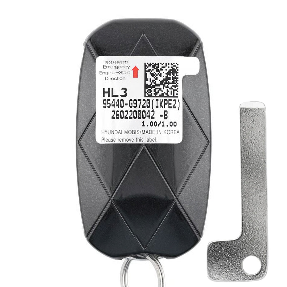 2023 - 2026 Genesis G70 Smart Key 5B Fob FCC# TQ8-FOB-4F75M44 - 95440-G9720 (Black)