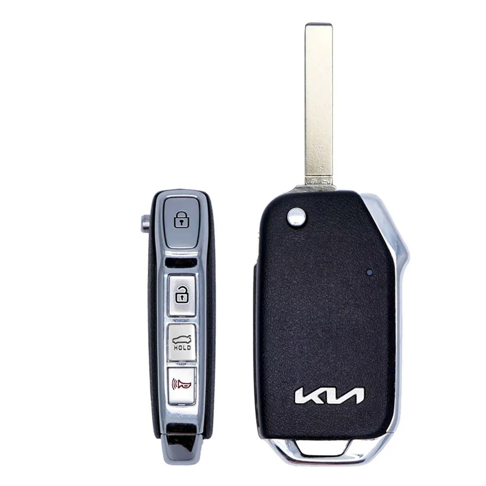 2026 Kia K4 Flip Key Fob 4B FCC# TQ8-RKE-4F47 - 4A Chip - 95430-GG000 - OEM New